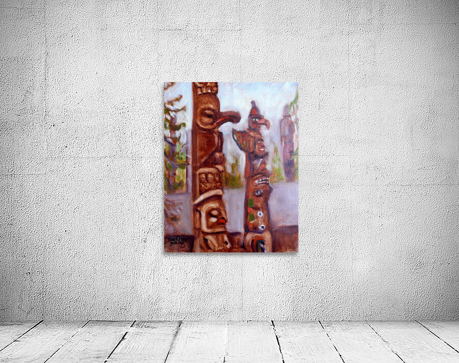 Thunderbird Totems Wall Preview
