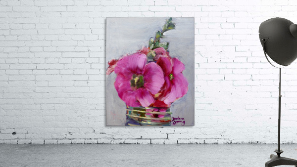 Hollyhocks Wall Preview