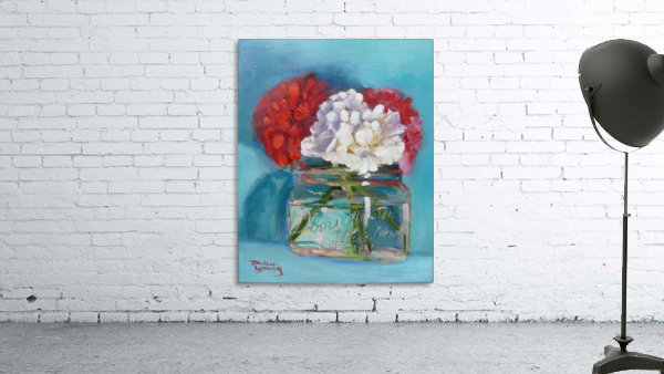 Carnations in a Jar Wall Preview