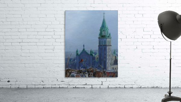 Cardinal and Cathedral Wall Preview