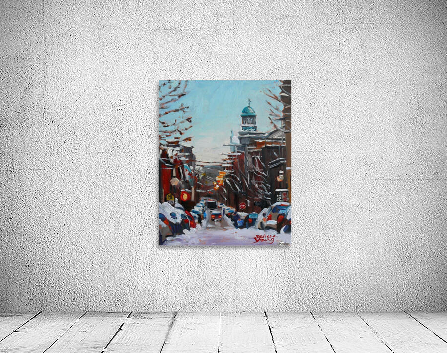 Le Plateau Scene, Winter Wall Preview