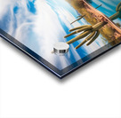 Desert Oasis with Sky Reflections Acrylic print