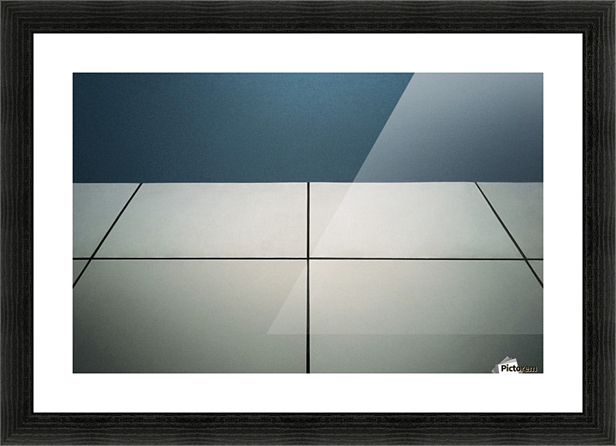 Geometric Architecture Picture Frame print