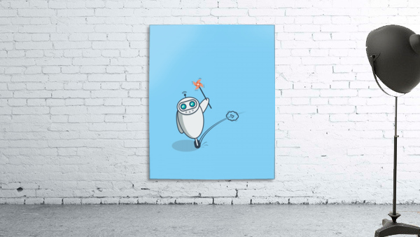 PLayful Robot Wall Preview