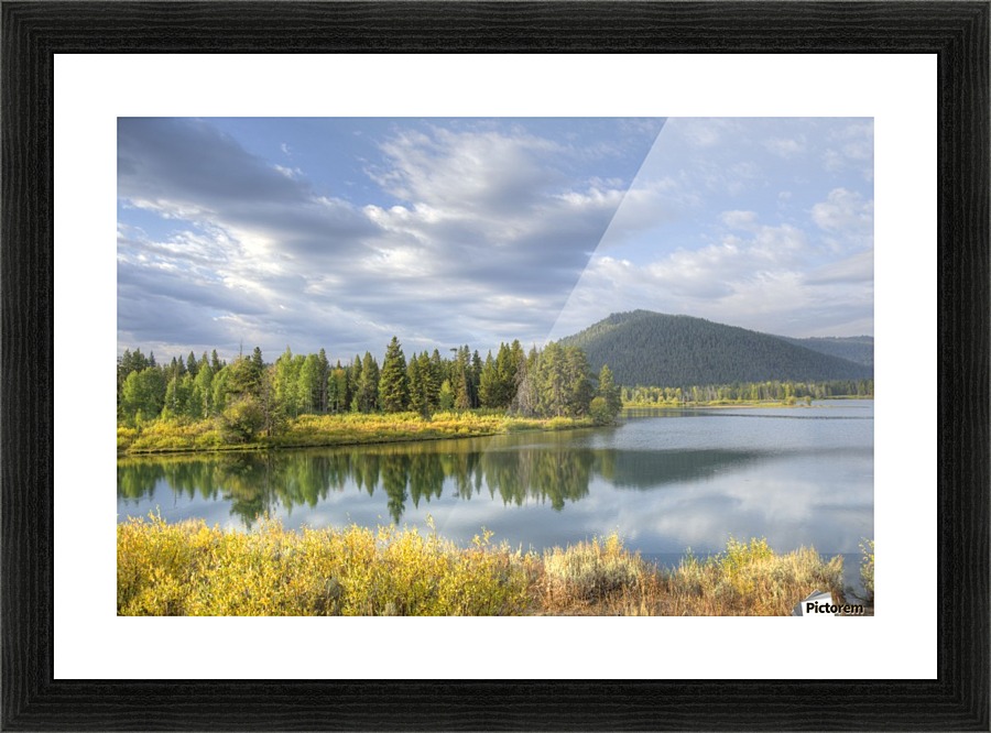 Snake River Charm Picture Frame print