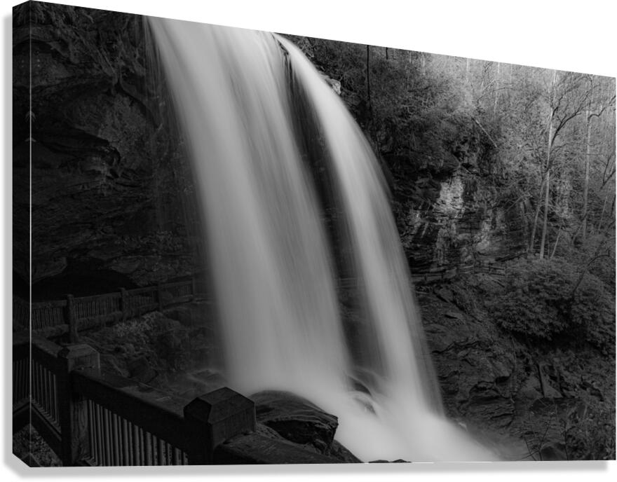Dry Falls Western NC Canvas Print