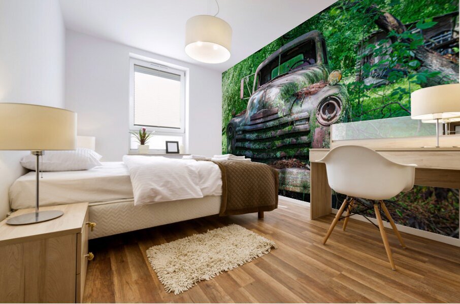 Rust and Decay Mural print