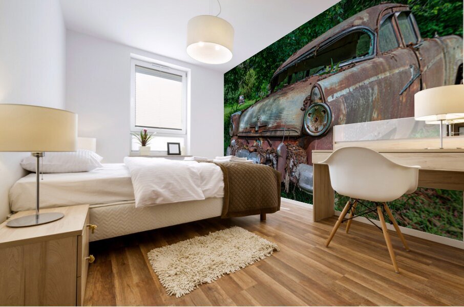 Rust and Decay Mural print