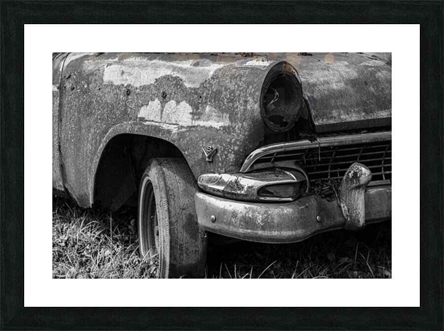 Rust and Decay Picture Frame print