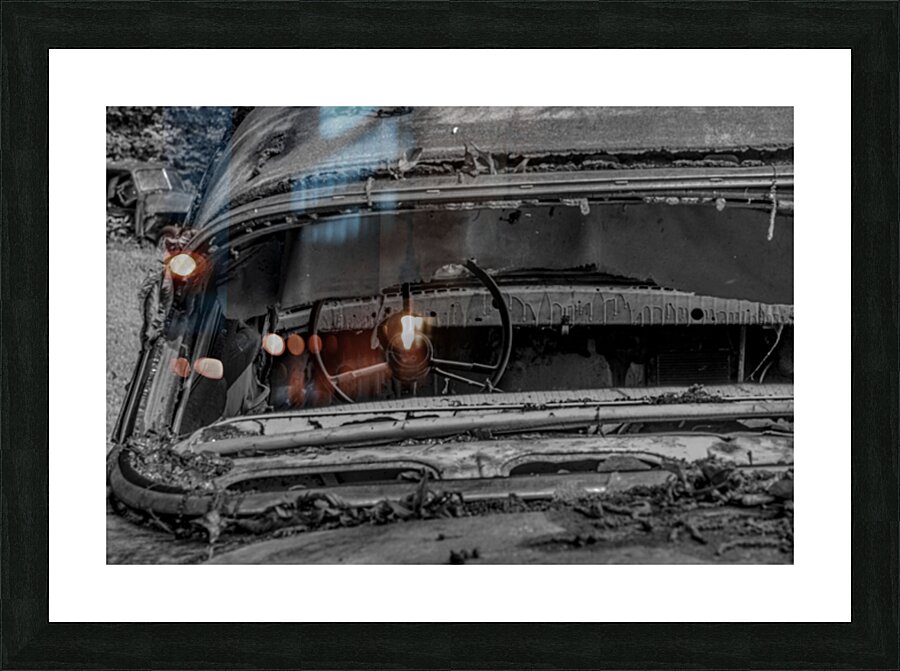 Rust and Decay Picture Frame print