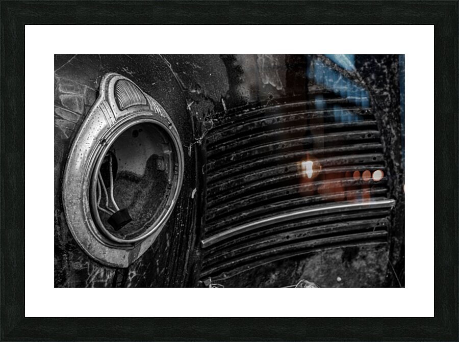 Rust and Decay Picture Frame print