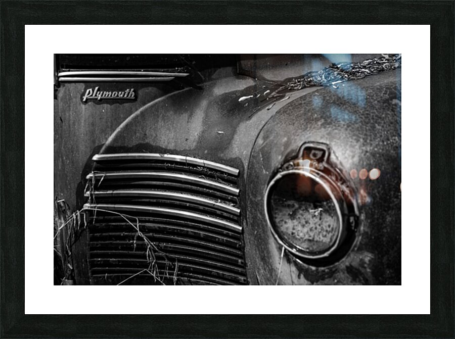 Rust and Decay Picture Frame print