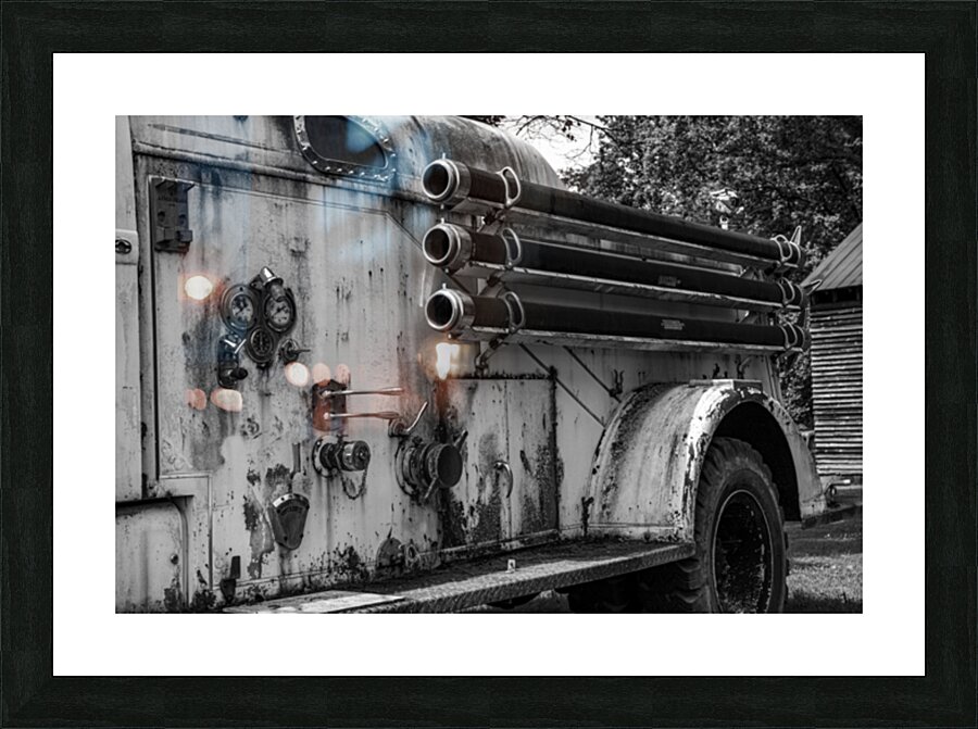 Rust and Decay Picture Frame print