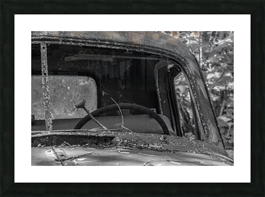 Rust and Decay Picture Frame print