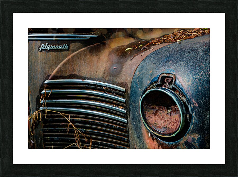 Rust and Decay Picture Frame print