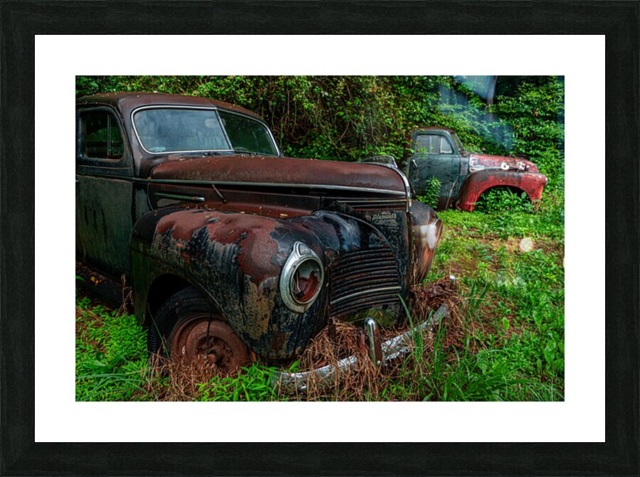 Rust and Decay Picture Frame print