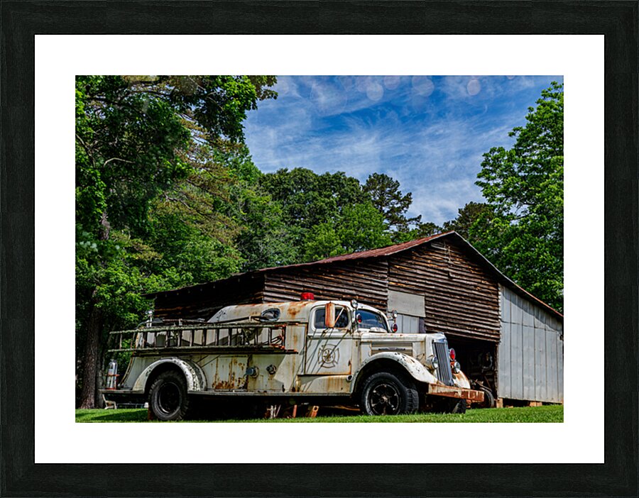 Rust and Decay Picture Frame print