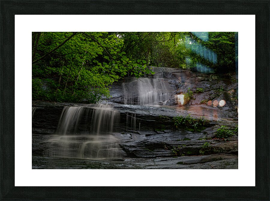 Barrett Branch Falls Picture Frame print