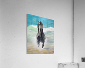 run and joy Acrylic Print