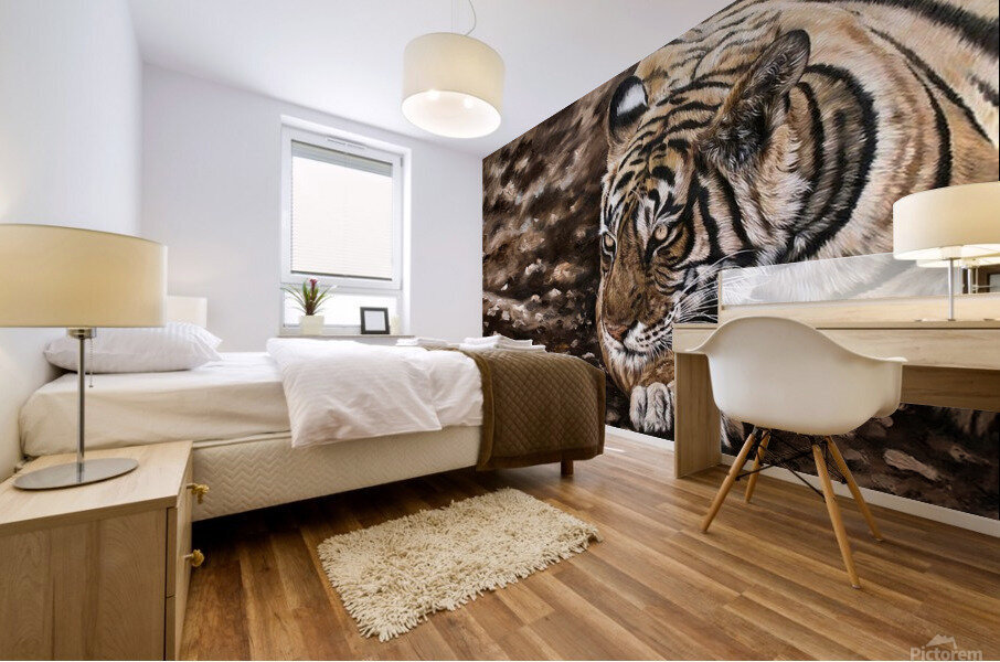 softy crawl Mural print