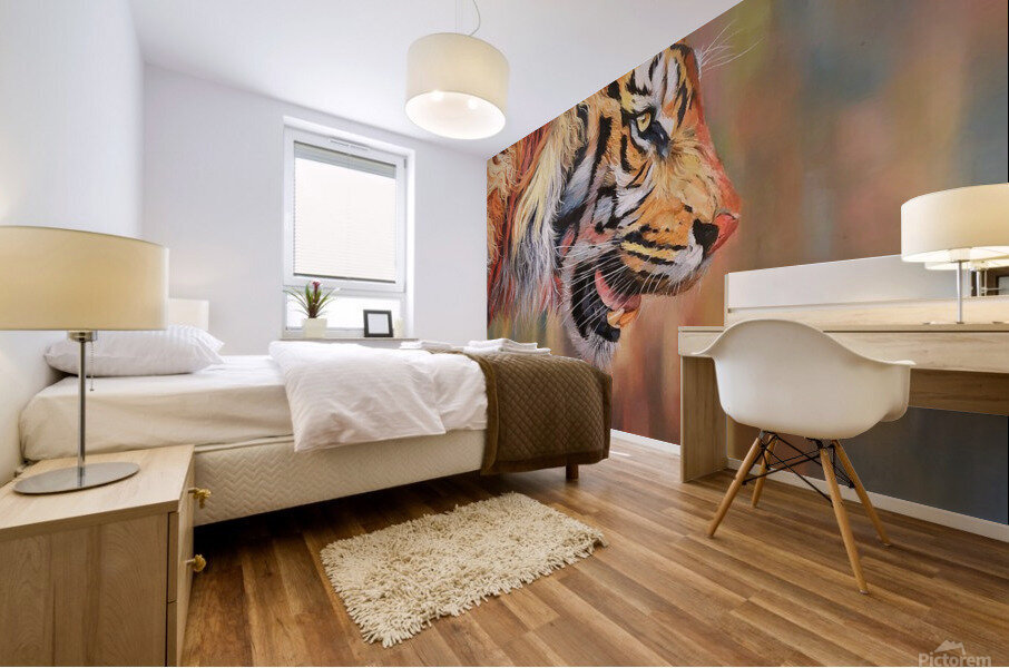 Spasm roars Mural print