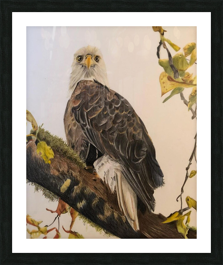 startle with vigor Picture Frame print