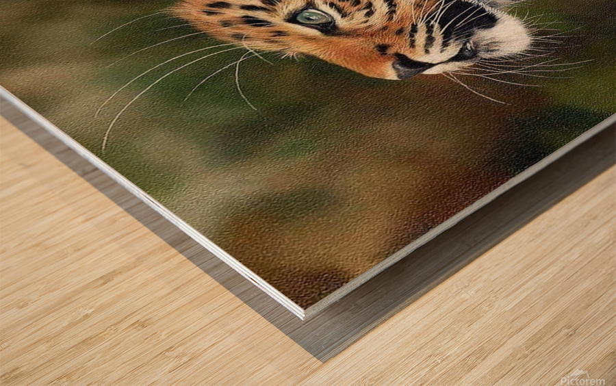 read in fuss Wood print