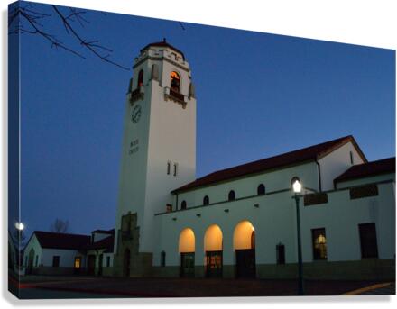Boise Depot at Sunset Canvas Print