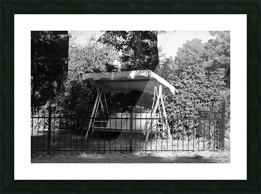 Covered swing Picture Frame print