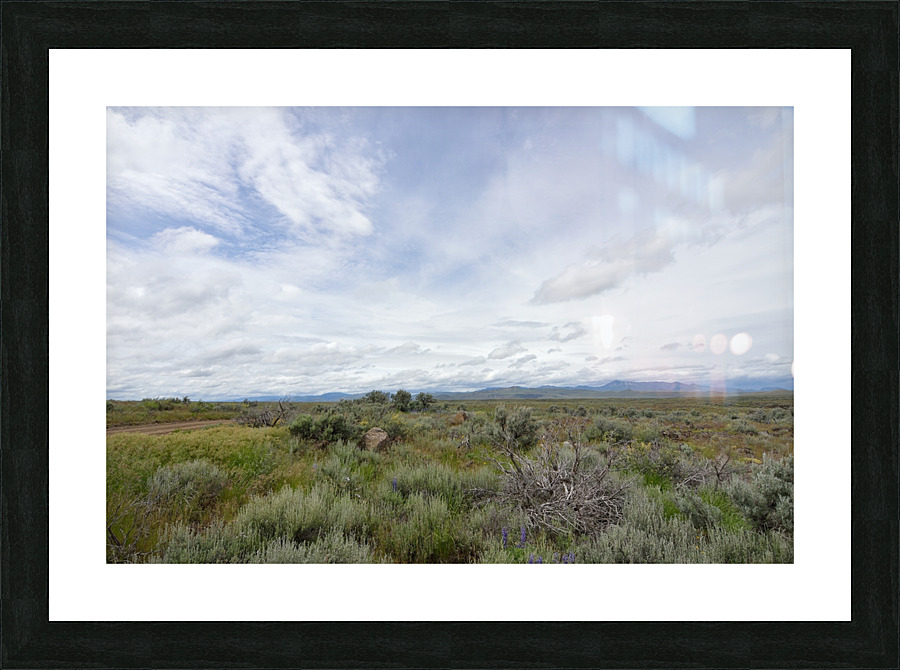 Black Magic Canyon Picture Frame print