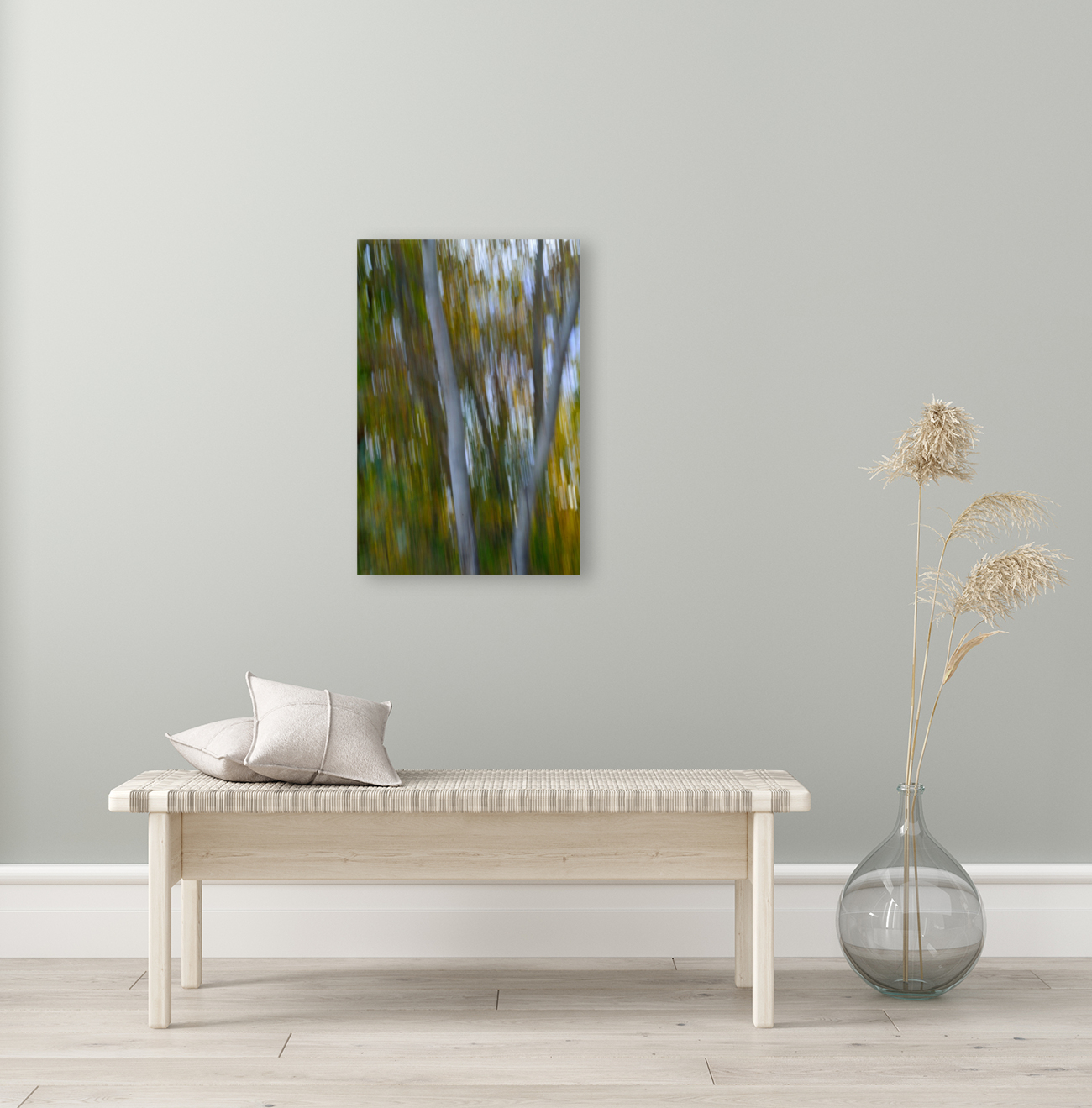 Birch Trees Autumn Reproduction