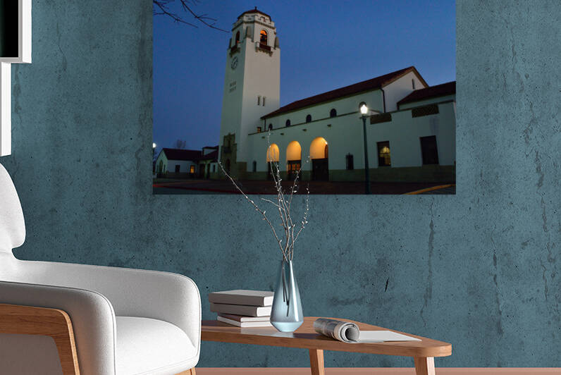 Boise Depot at Sunset by Michelle K Wood
