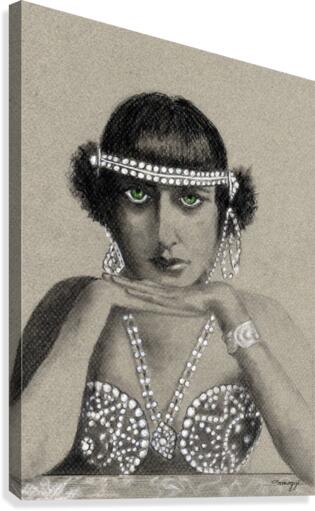 Sultry Silent Star Canvas Print