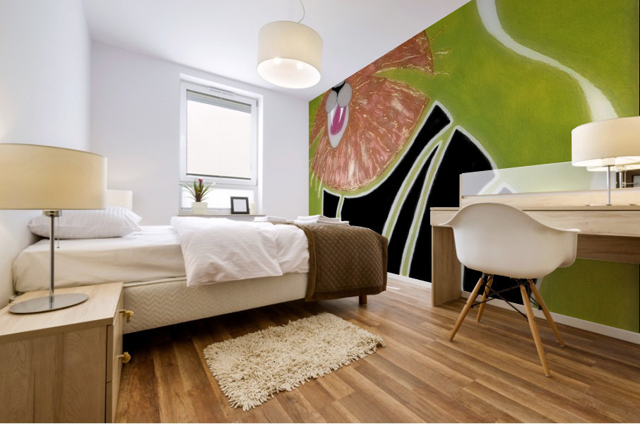 King Lion Mural print