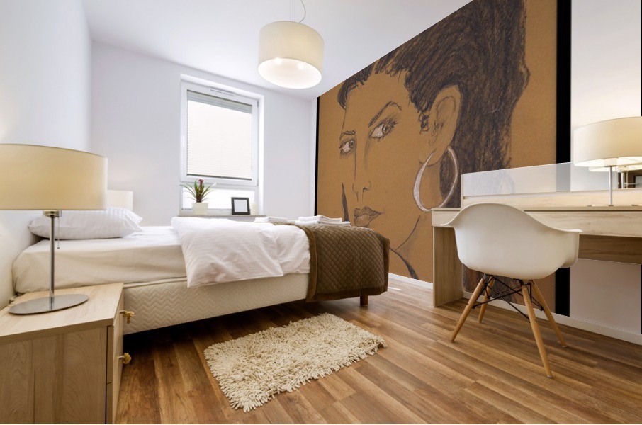 Sidelong Glance Mural print