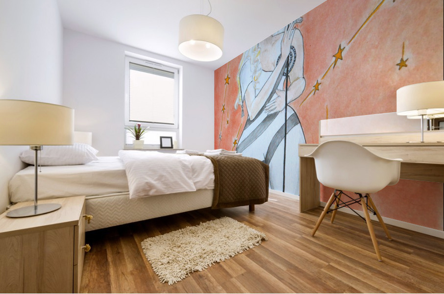 Blond Bombshell No. 1 Mural print