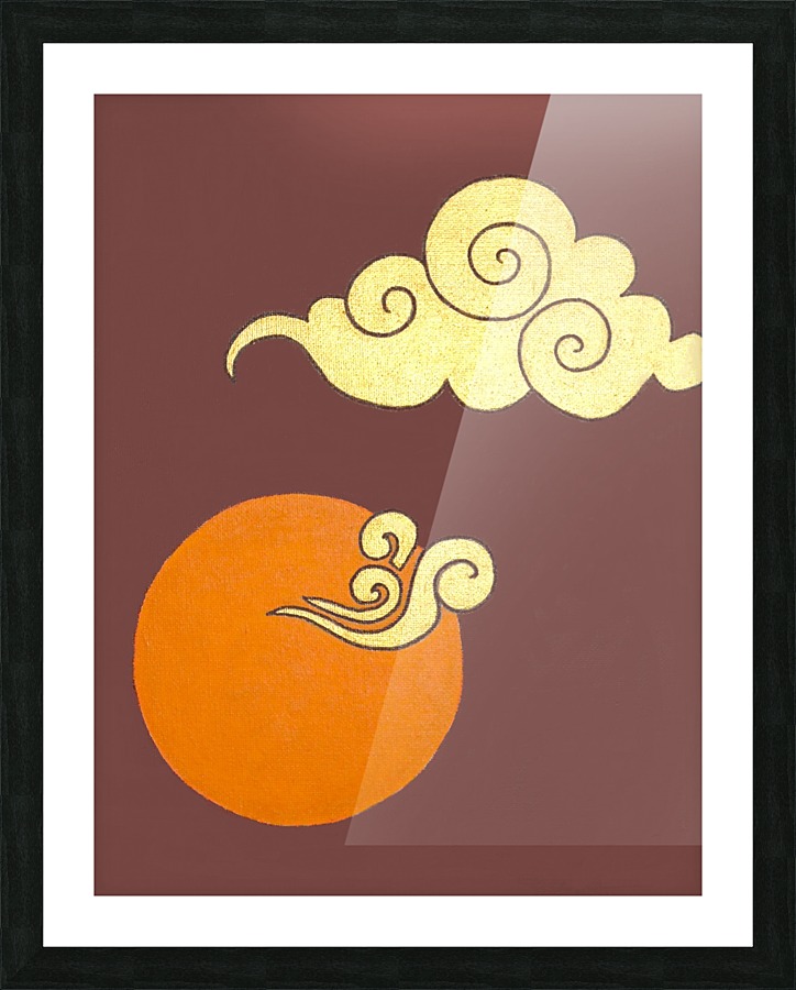 Asian Cloud Icon No.1 Picture Frame print