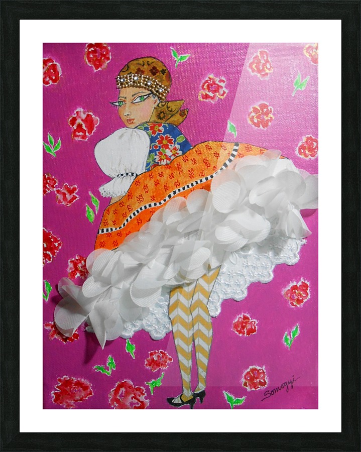 Czardas Picture Frame print