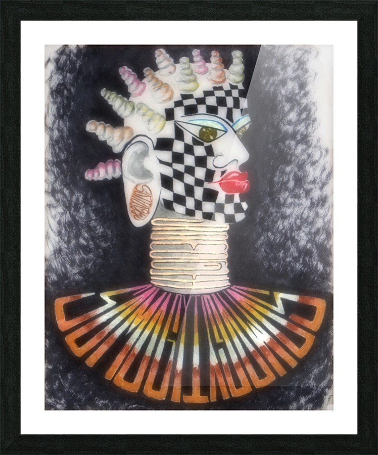 Afri-can-i Picture Frame print
