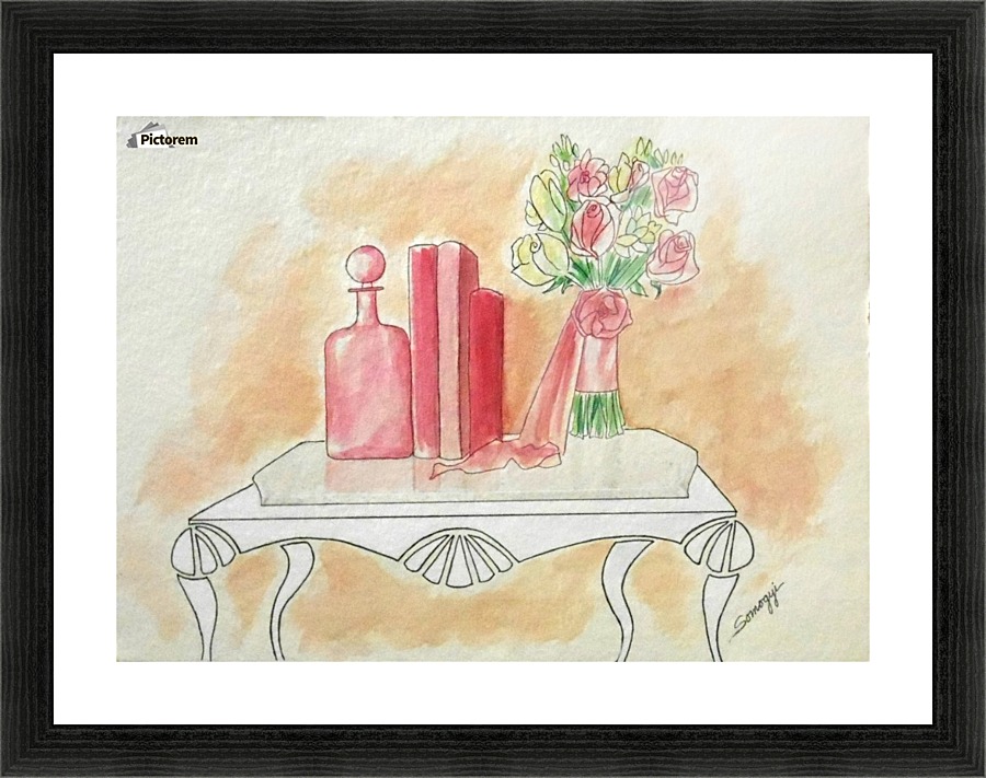 Pretty in Pink Picture Frame print