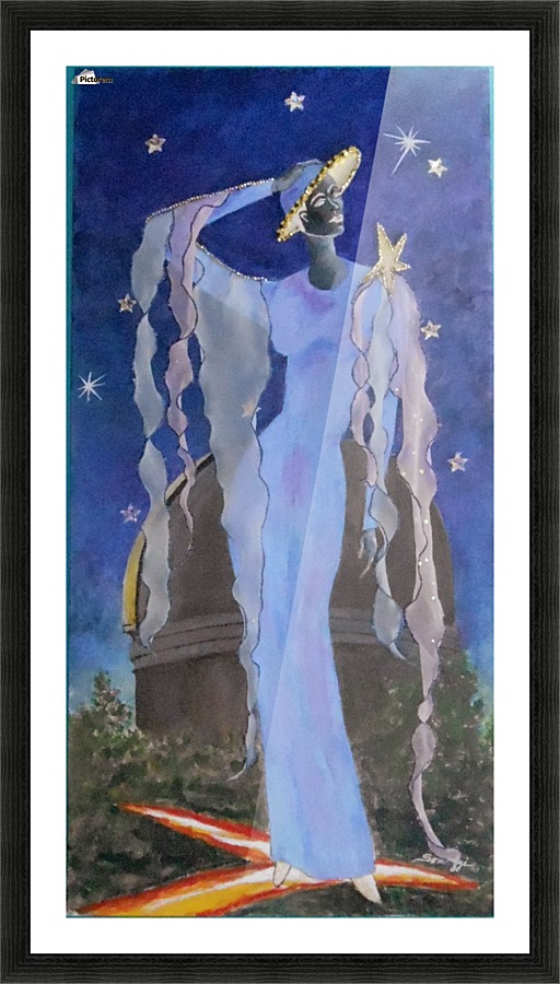 Celestial Bodies Picture Frame print