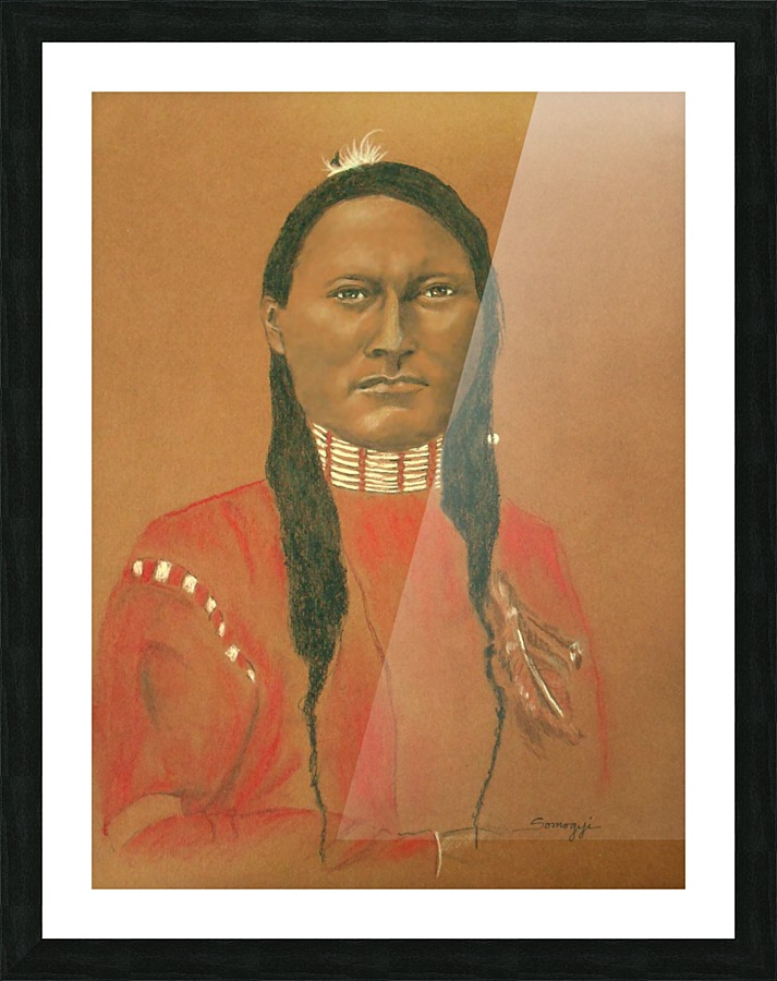 Cheyenne Scout  Picture Frame print