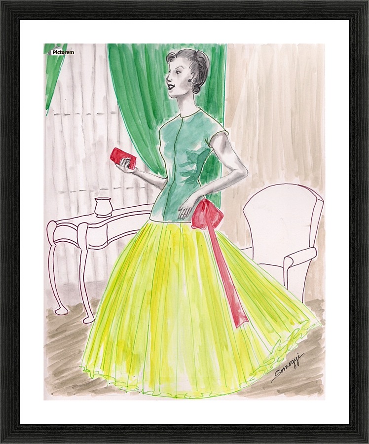 Model Year 1955 Picture Frame print