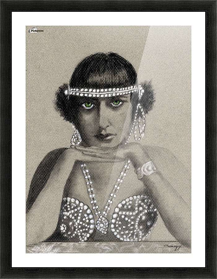 Sultry Silent Star Picture Frame print