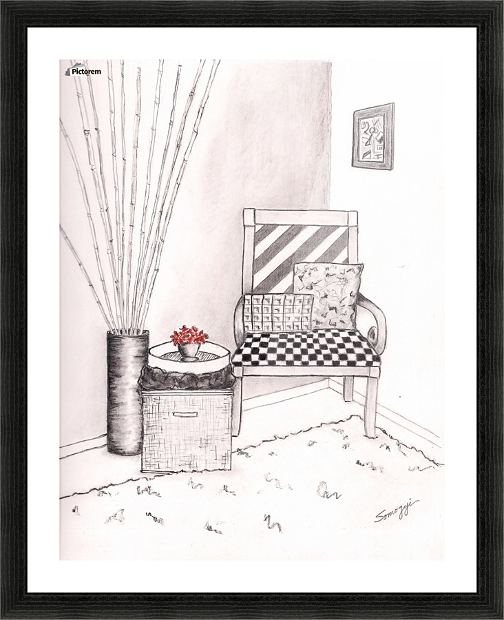 The Chair Picture Frame print