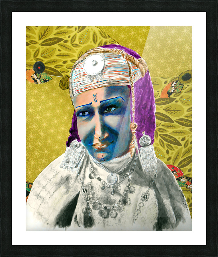Berber Picture Frame print