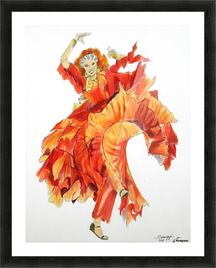 Zambra Mora Picture Frame print