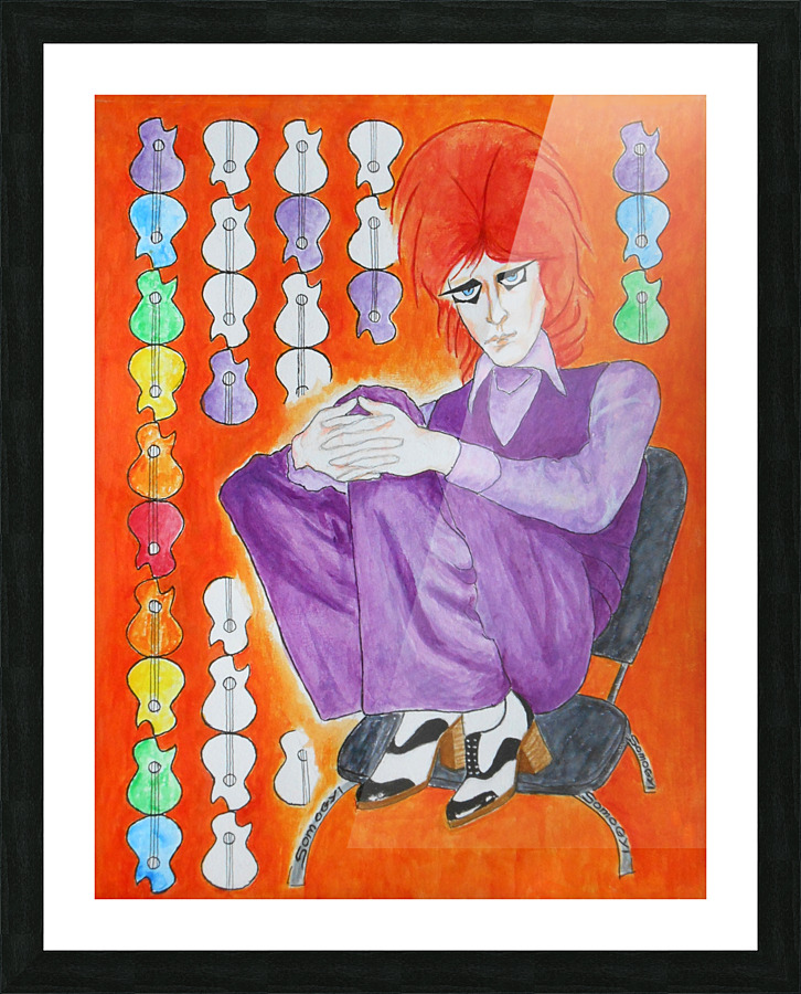 Sixties Redhead No. 3 Picture Frame print