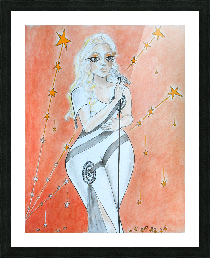 Blond Bombshell No. 1 Picture Frame print