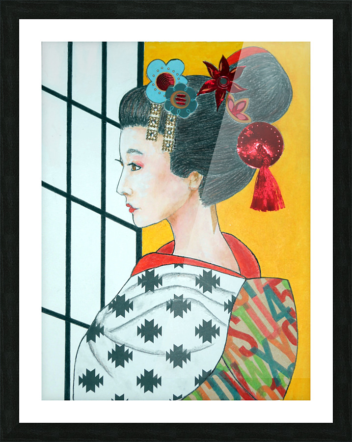 Geisha -- Sachiko Picture Frame print